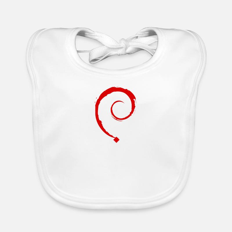 Austrian Debian Swirl Baby Bio-Lätzchen