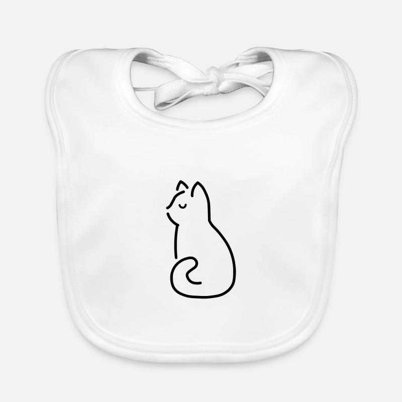 Cats Organic Baby Bibs