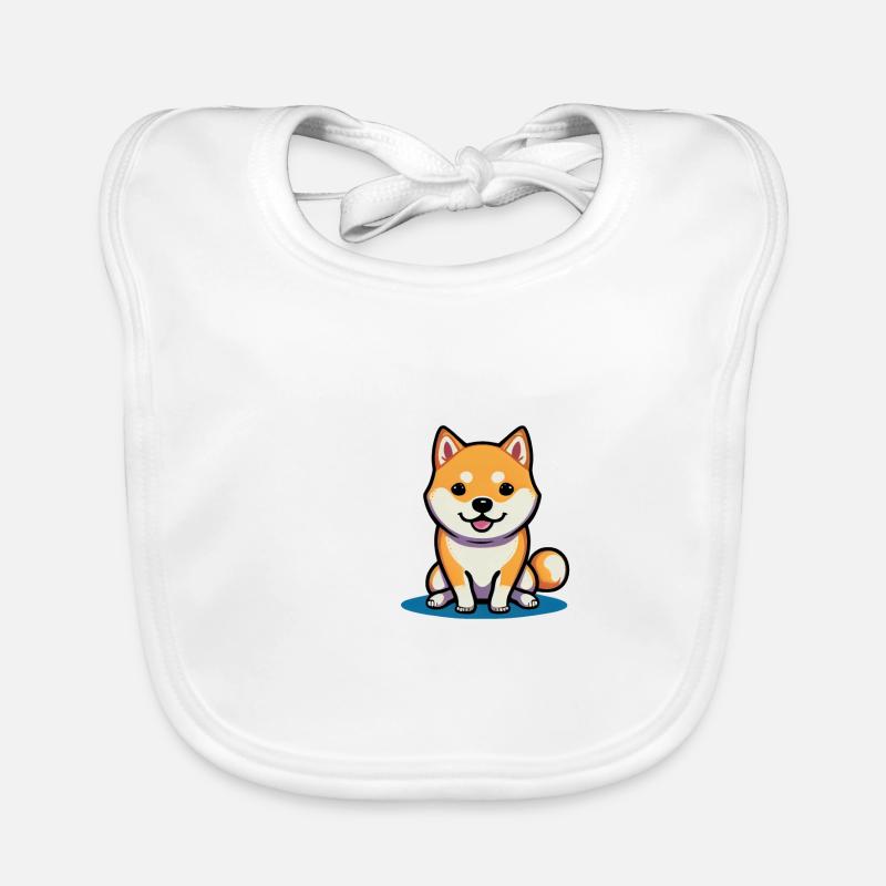 Hund Shiba Inu Training Sitz Baby Bio-Lätzchen