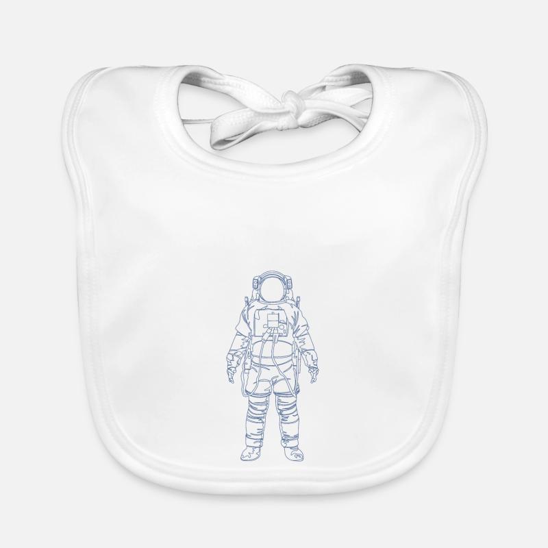Astronaute Bavoir bio Bébé