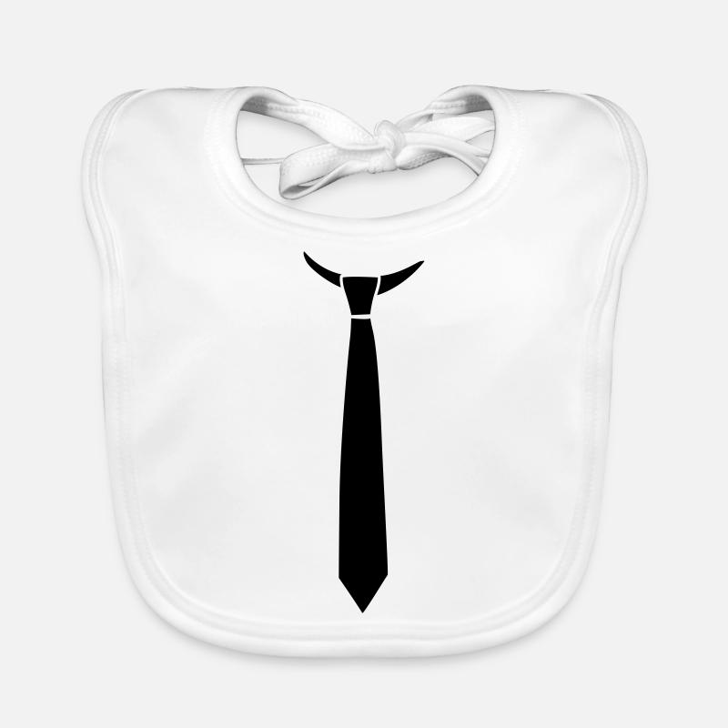 Krawatte Baby Bio-Lätzchen