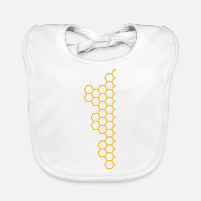 Honeycombs Organic Baby Bibs