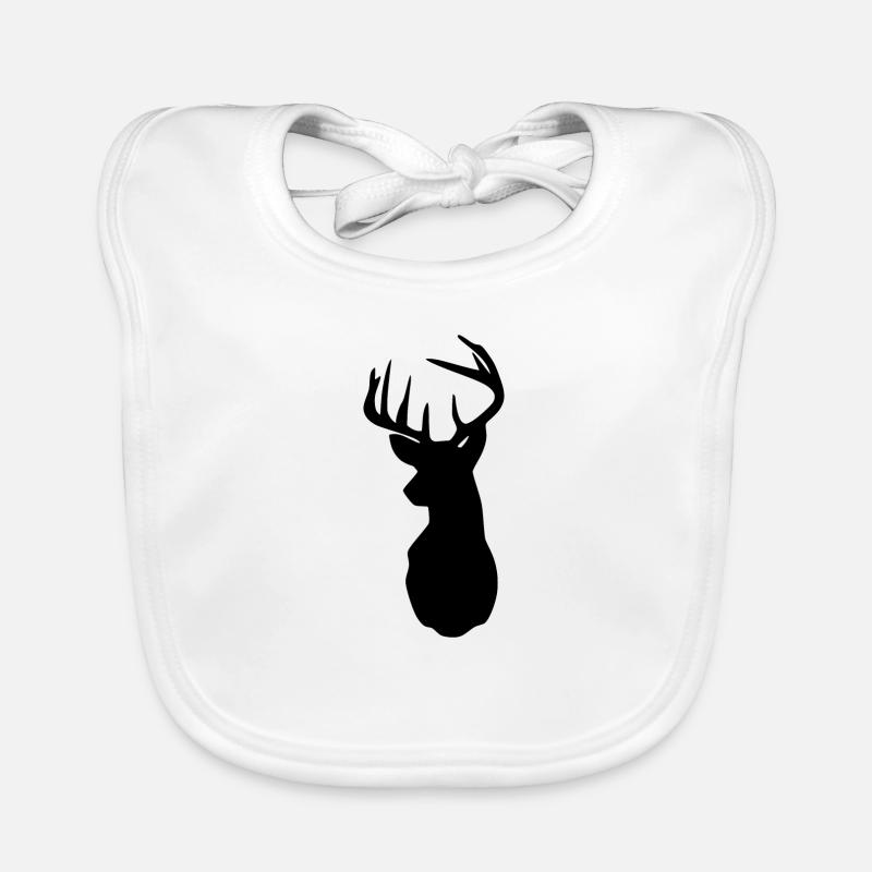 Deer Bavoir bio Bébé