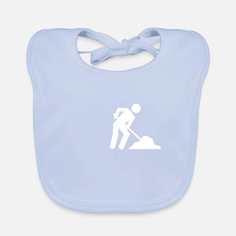 Construction worker knows Organic Baby Bibs