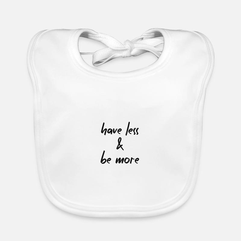 Minimalisme Bavoir bio Bébé