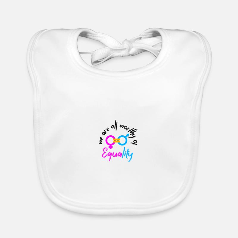 Égalité Bavoir bio Bébé