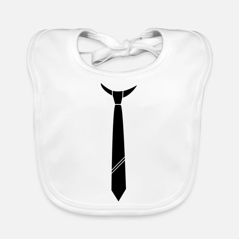 Lose Krawatte Baby Bio-Lätzchen