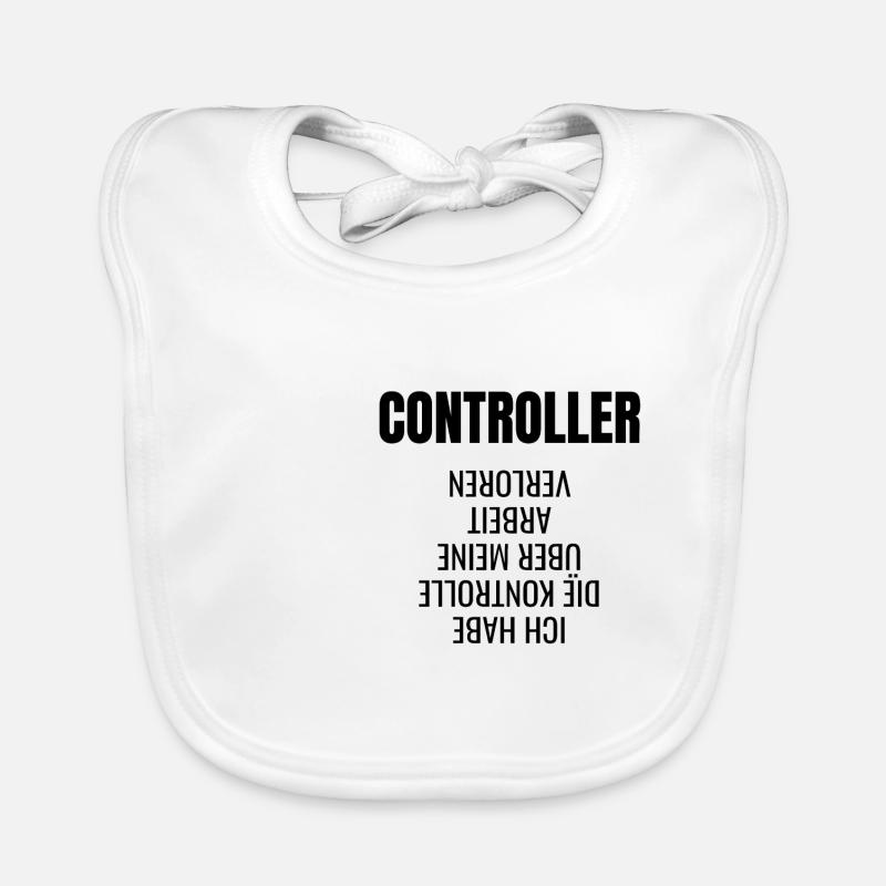 Controller Controlling BWL Geschenk Idee Baby Bio-Lätzchen