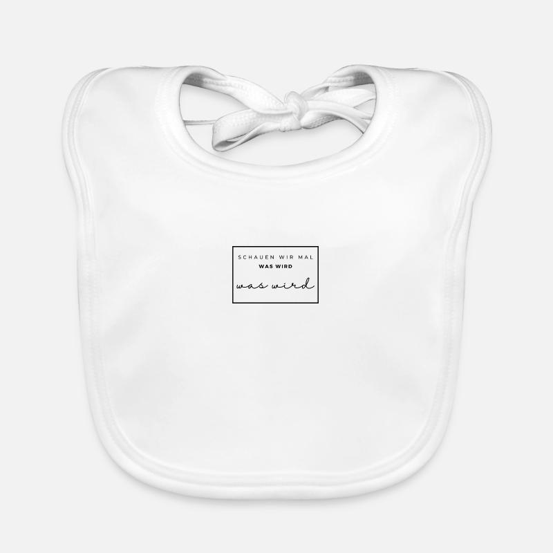 schauen wir mal was wird - was wird Baby Bio-Lätzchen