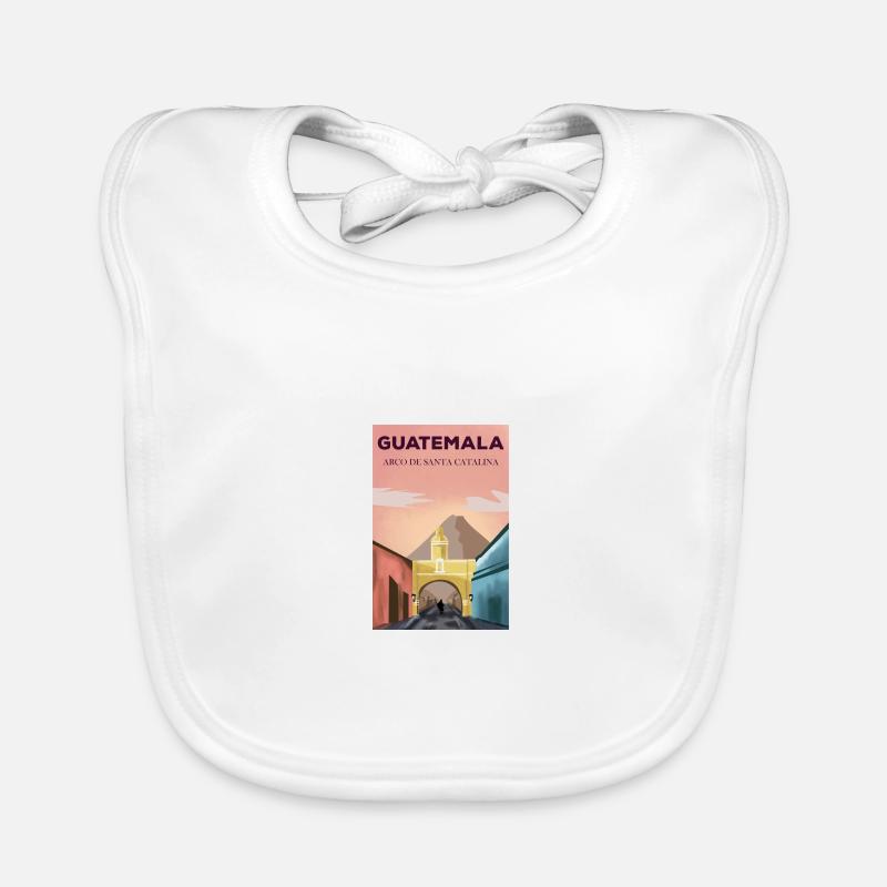 Guatemala Guatemalan Flagge DNA I Geschenk Baby Bio-Lätzchen