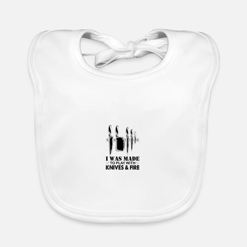 I was made to play with KNIFE & FIRE Organic Baby Bibs