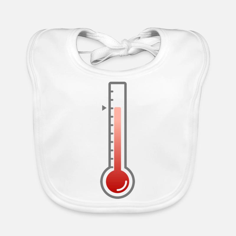 Thermometer Organic Baby Bibs