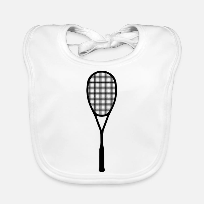 Raquettes de squash Bavoir bio Bébé