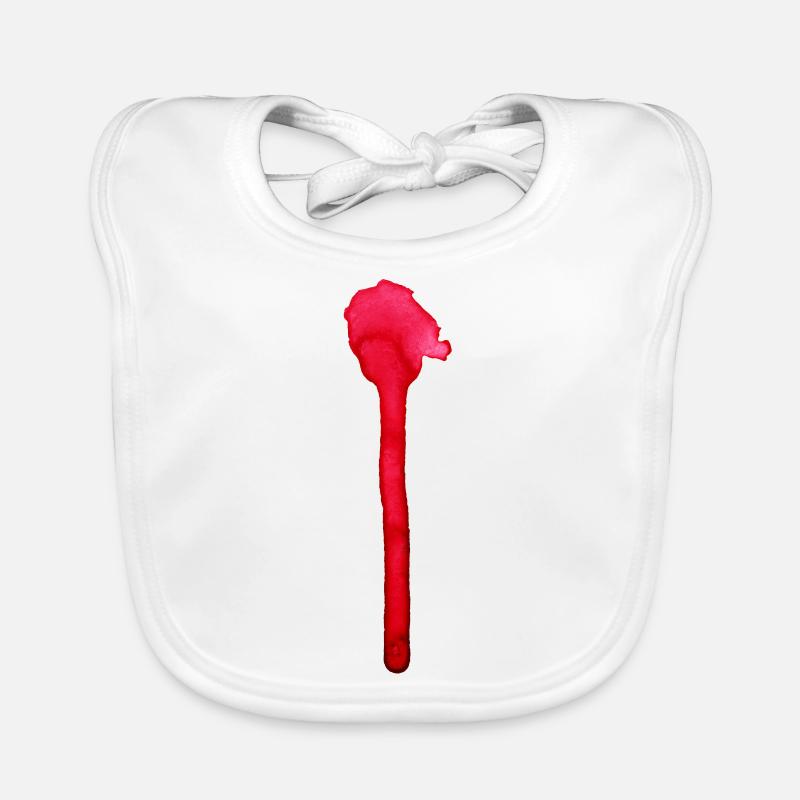 Une éclaboussure de couleur Bavoir bio Bébé