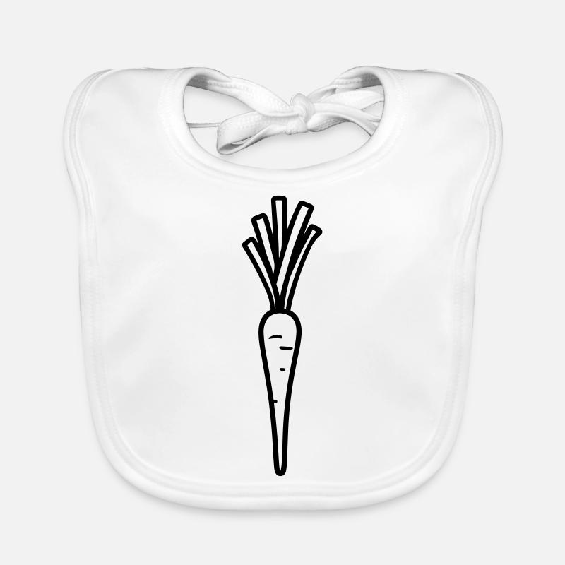 Carrot Organic Baby Bibs