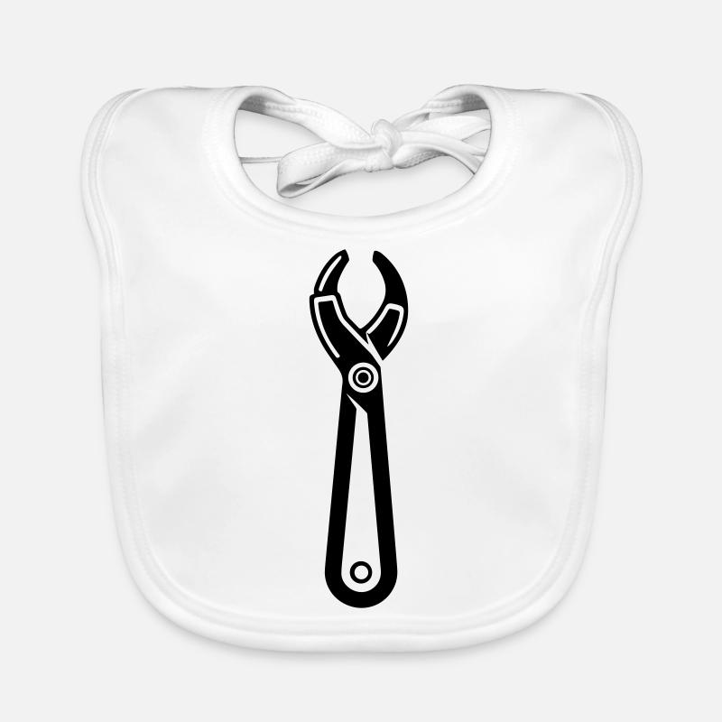 Pliers Tool Organic Baby Bibs