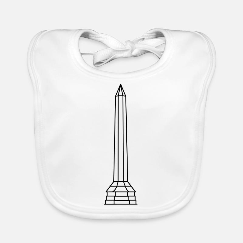 obélisque Bavoir bio Bébé