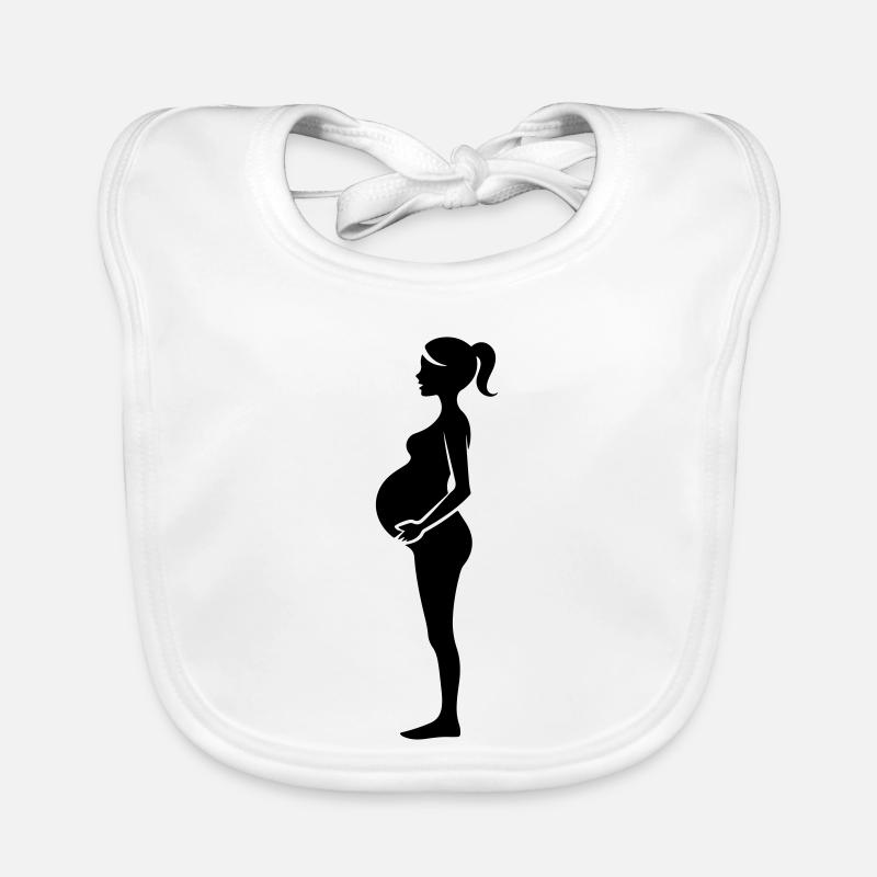 Femme enceinte Bavoir bio Bébé