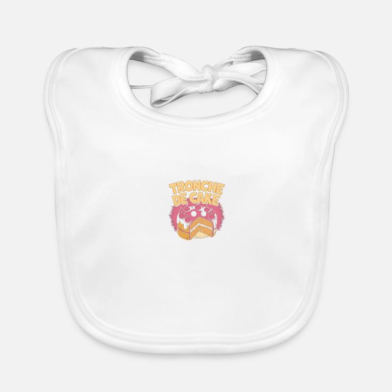 Tronche de cake Bavoir bio Bébé