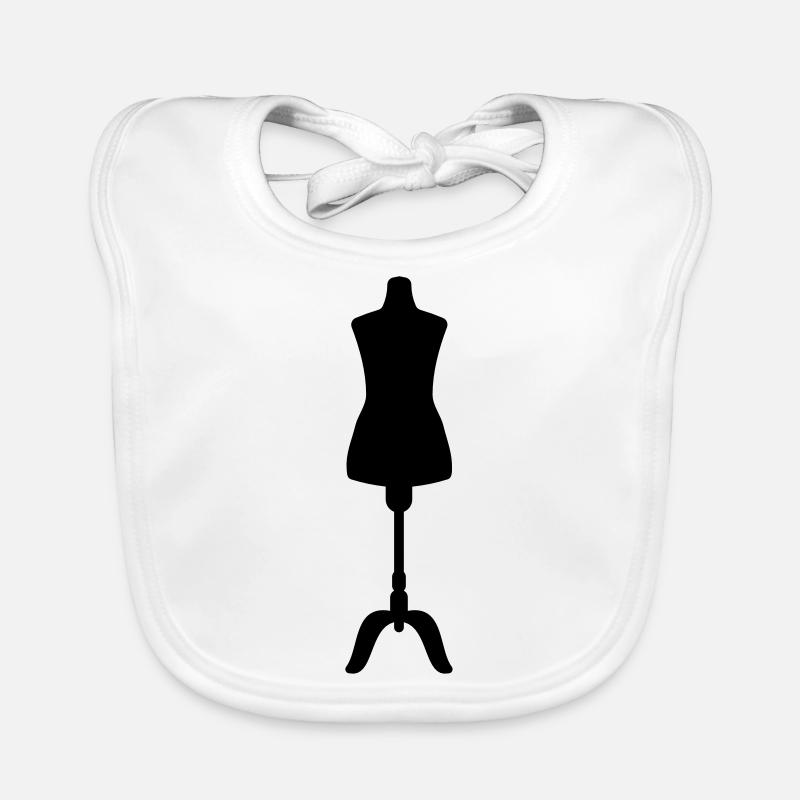 Schneiderpuppe Baby Bio-Lätzchen