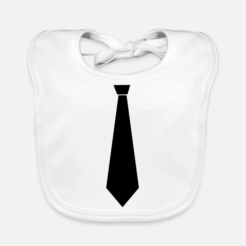 Cravate chic Bavoir bio Bébé