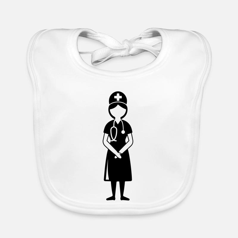 Krankenschwester Doktor Baby Bio-Lätzchen