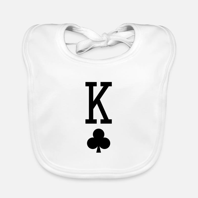 Croix du roi Bavoir bio Bébé