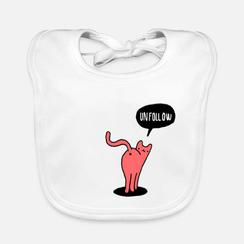 DÉCOLLER CAT Bavoir bio Bébé