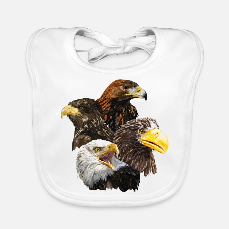 Pigargos and Eagle Organic Baby Bibs