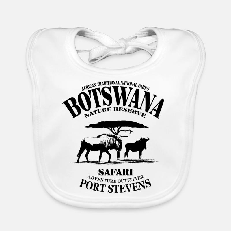 Botswana - Gnu Baby Bio-Lätzchen