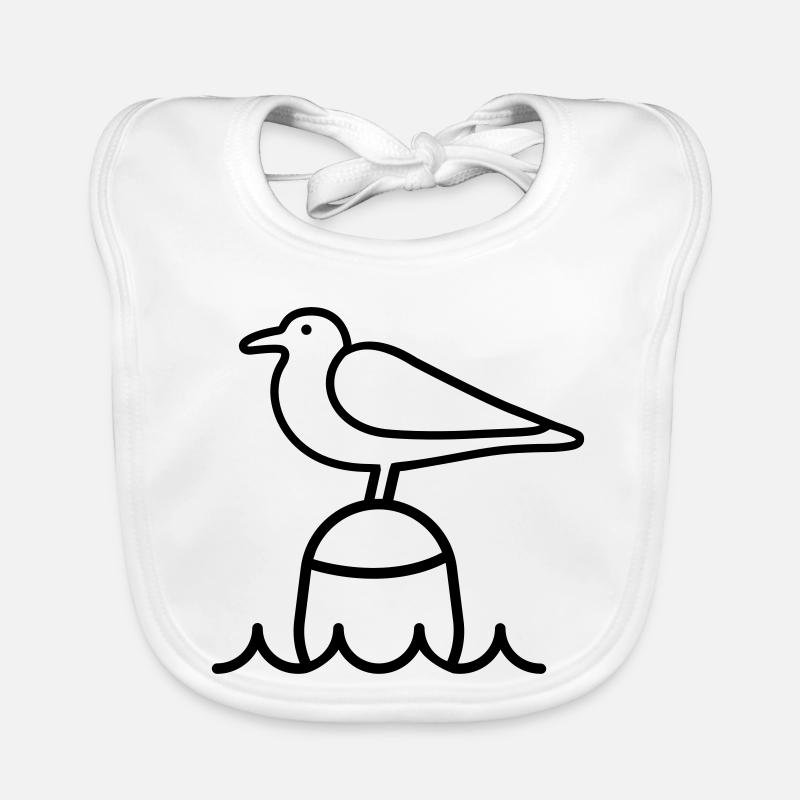 Möwe Moin Baby Bio-Lätzchen