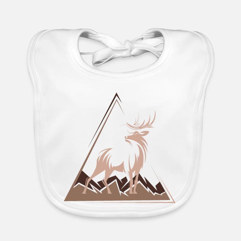 Deer Deer Cadeau de Noël Bavoir bio Bébé