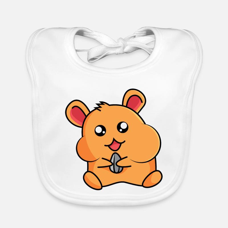 Hamster sur hamster - design Bavoir bio Bébé