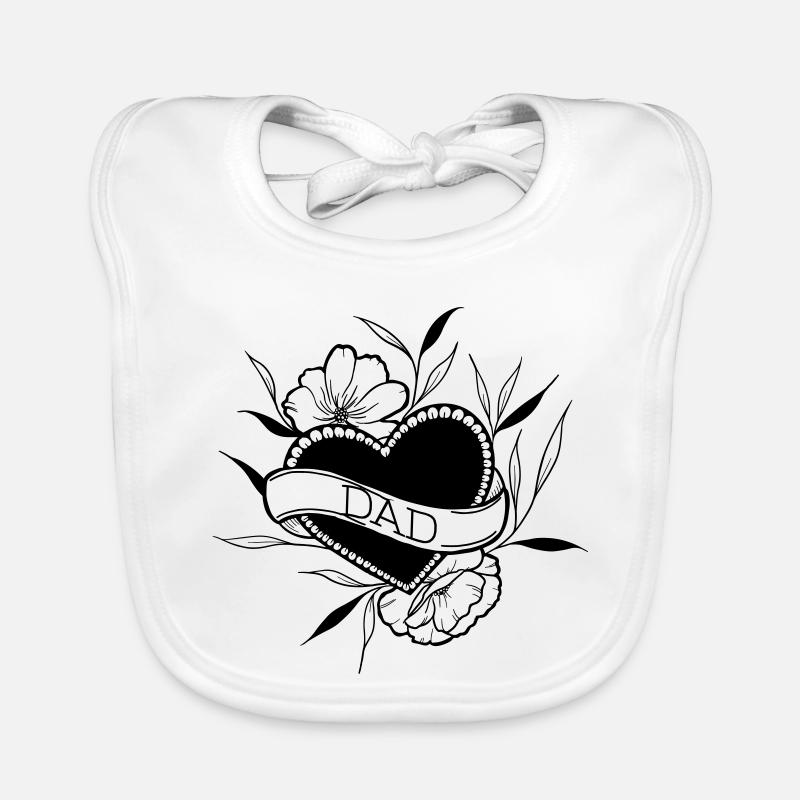Dad Organic Baby Bibs