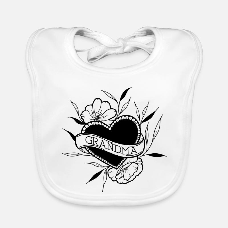 grand-mère Bavoir bio Bébé