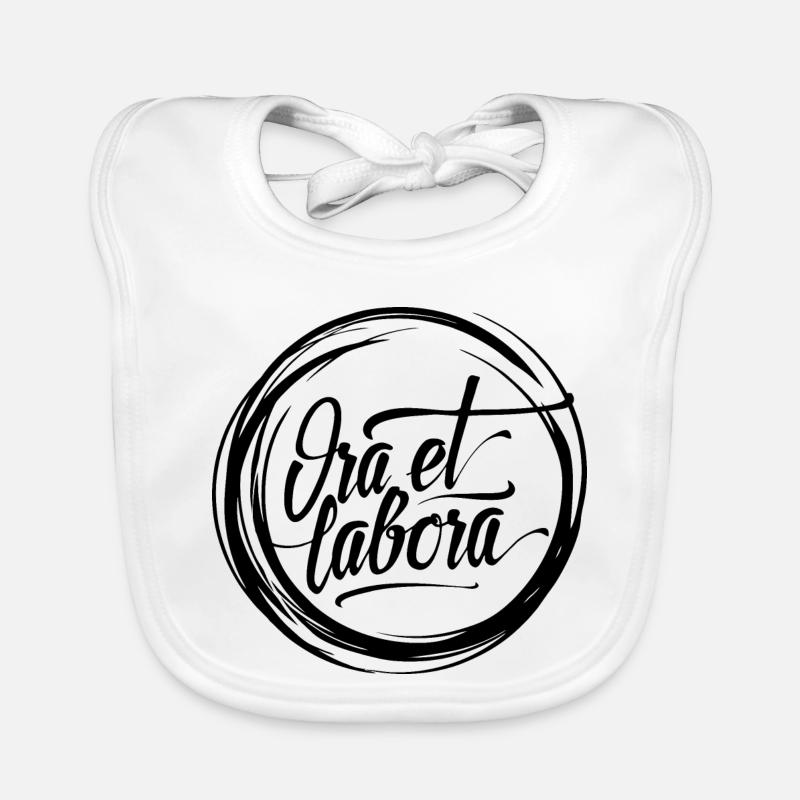 Ora et labora Baby Bio-Lätzchen