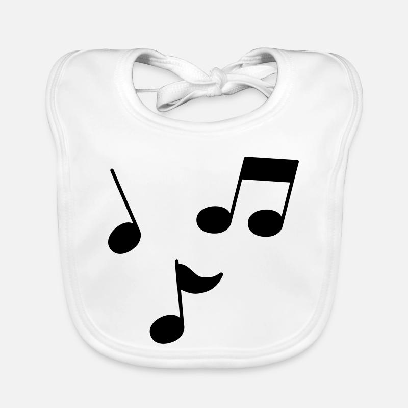 Sheet music Organic Baby Bibs