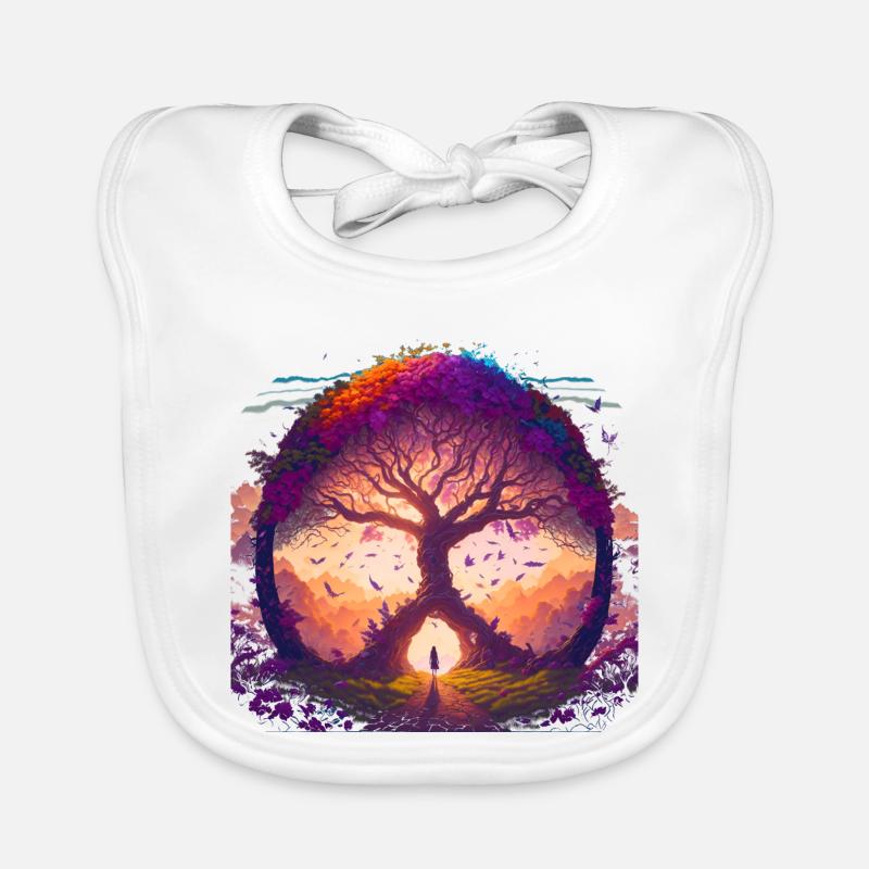L’Arbre des rêves Bavoir bio Bébé