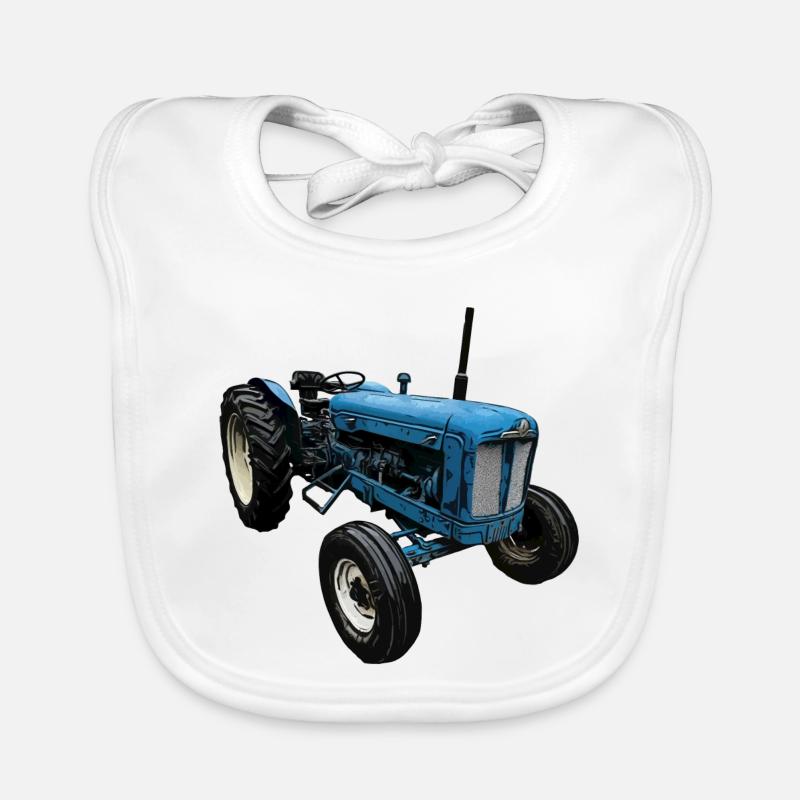 Traktor Super Major 6 Baby Bio-Lätzchen