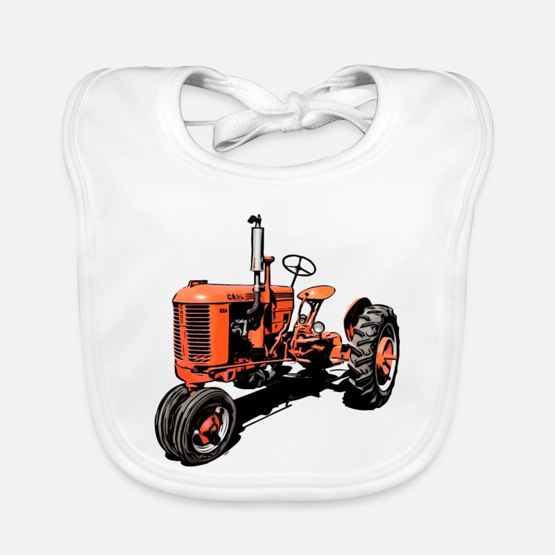 Case VAC Traktor Baby Bio-Lätzchen