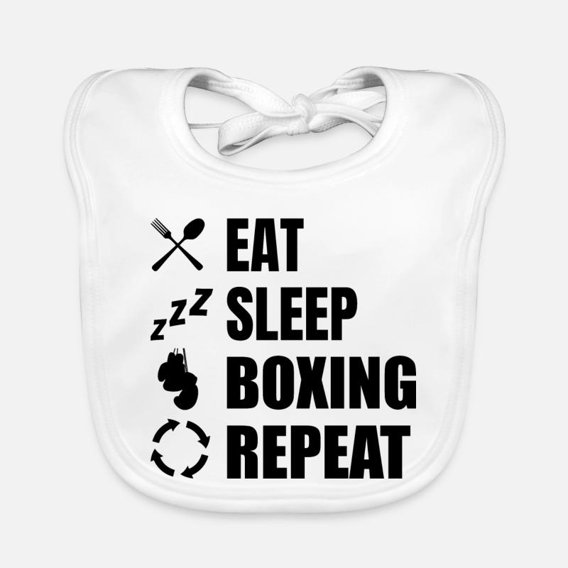 Routine de boxe Bavoir bio Bébé