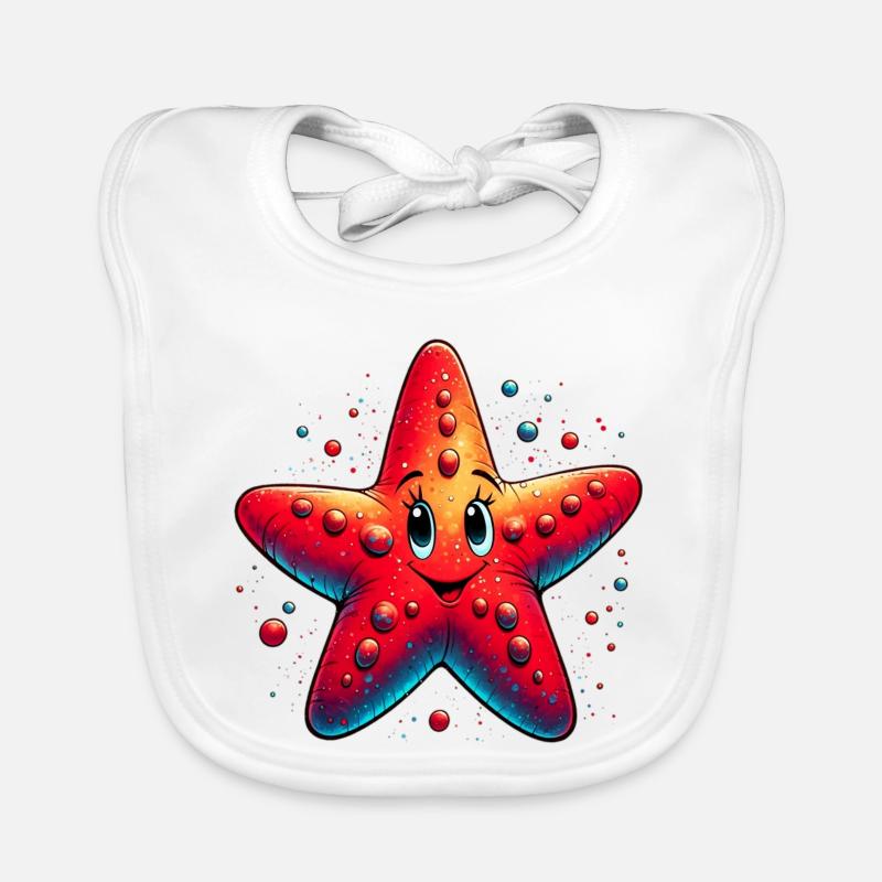Starfish Organic Baby Bibs