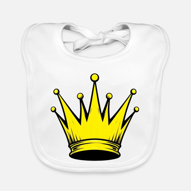 Golden Crown Organic Baby Bibs