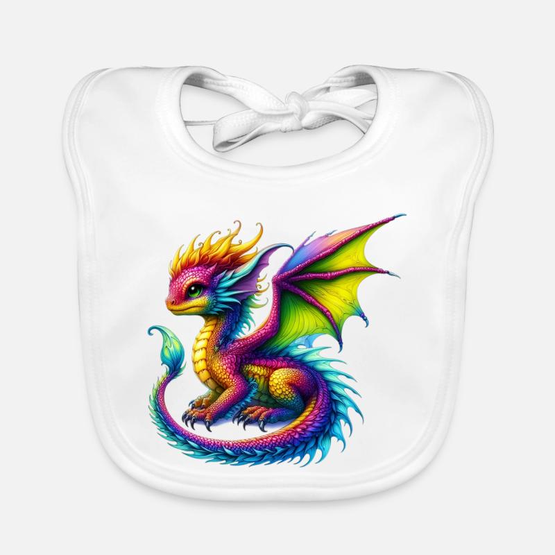 Drache Baby Bio-Lätzchen