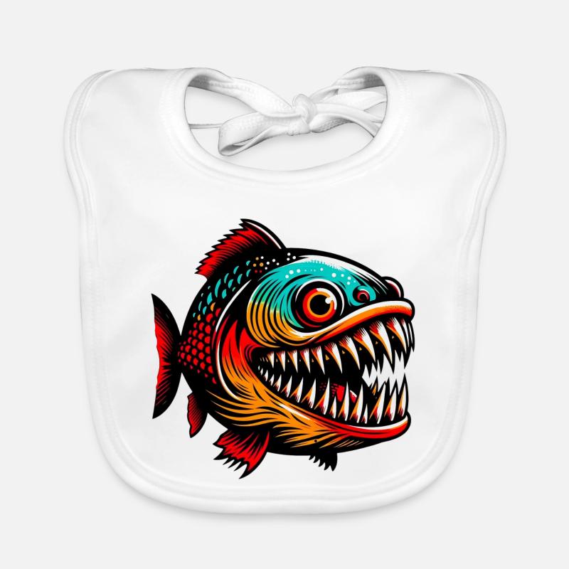 Piranha Baby Bio-Lätzchen