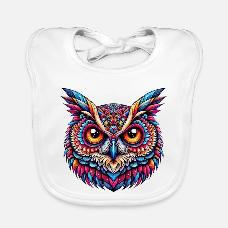 Owl Organic Baby Bibs