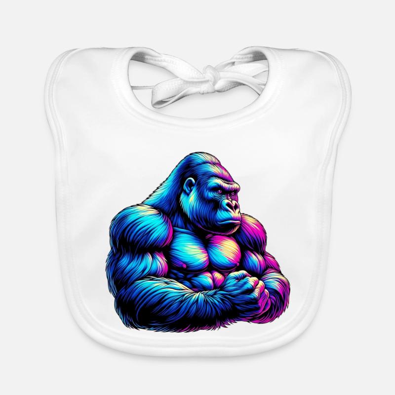 Gorilla Organic Baby Bibs