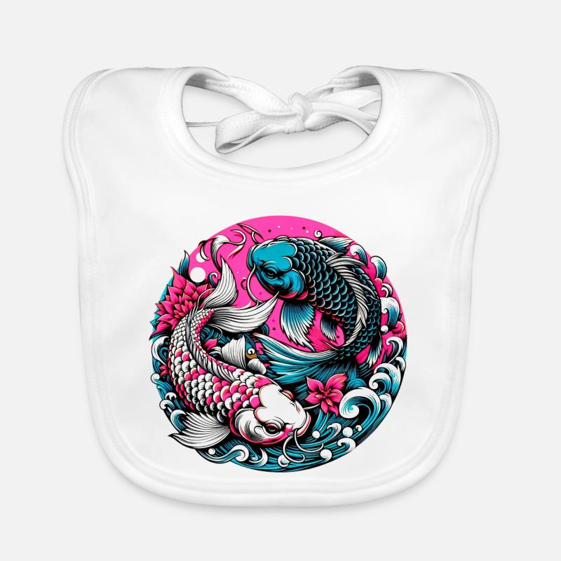 Koi-Karpfen Baby Bio-Lätzchen