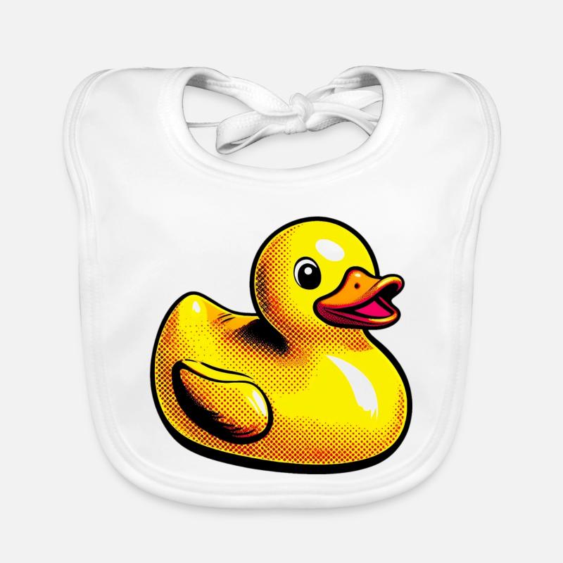 Caneton Canard Canard Canard Bavoir bio Bébé