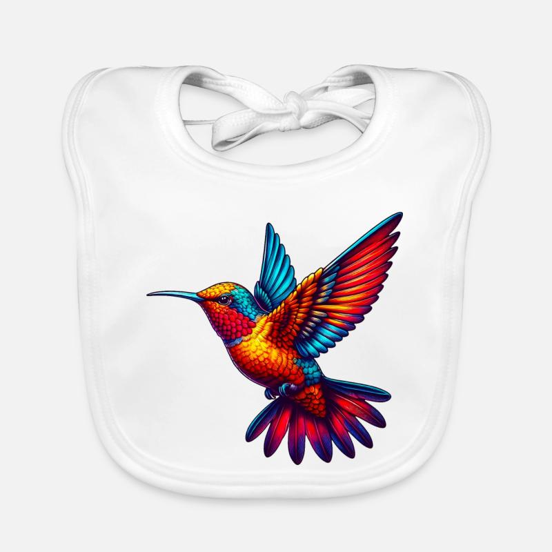 Hummingbird Organic Baby Bibs